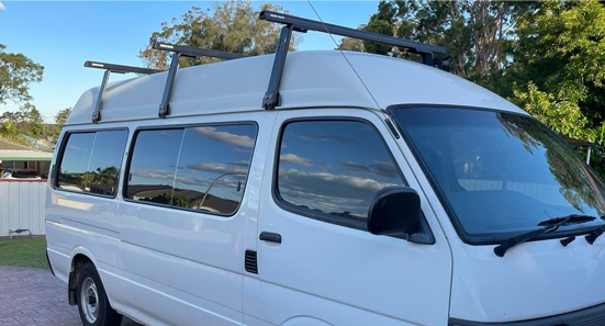 Ozroofracks | Toyota Hiace High Roof Roof Racks