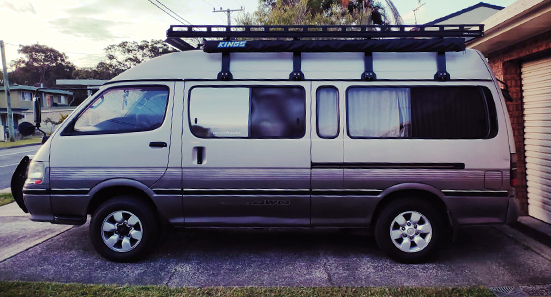 Ozroofracks | Toyota Hiace High Roof Roof Racks